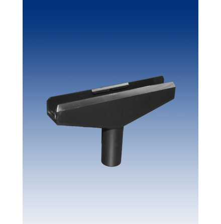T-fste 90 mm, svart ABS