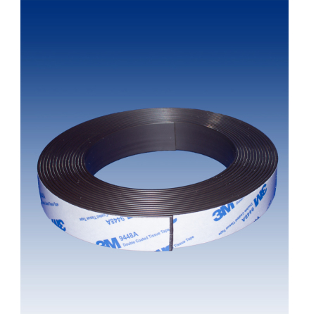 Magnettejp, 1,5mm, 5m rulle
