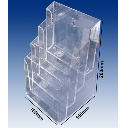 Broschyrställ 4fack A5 (P)